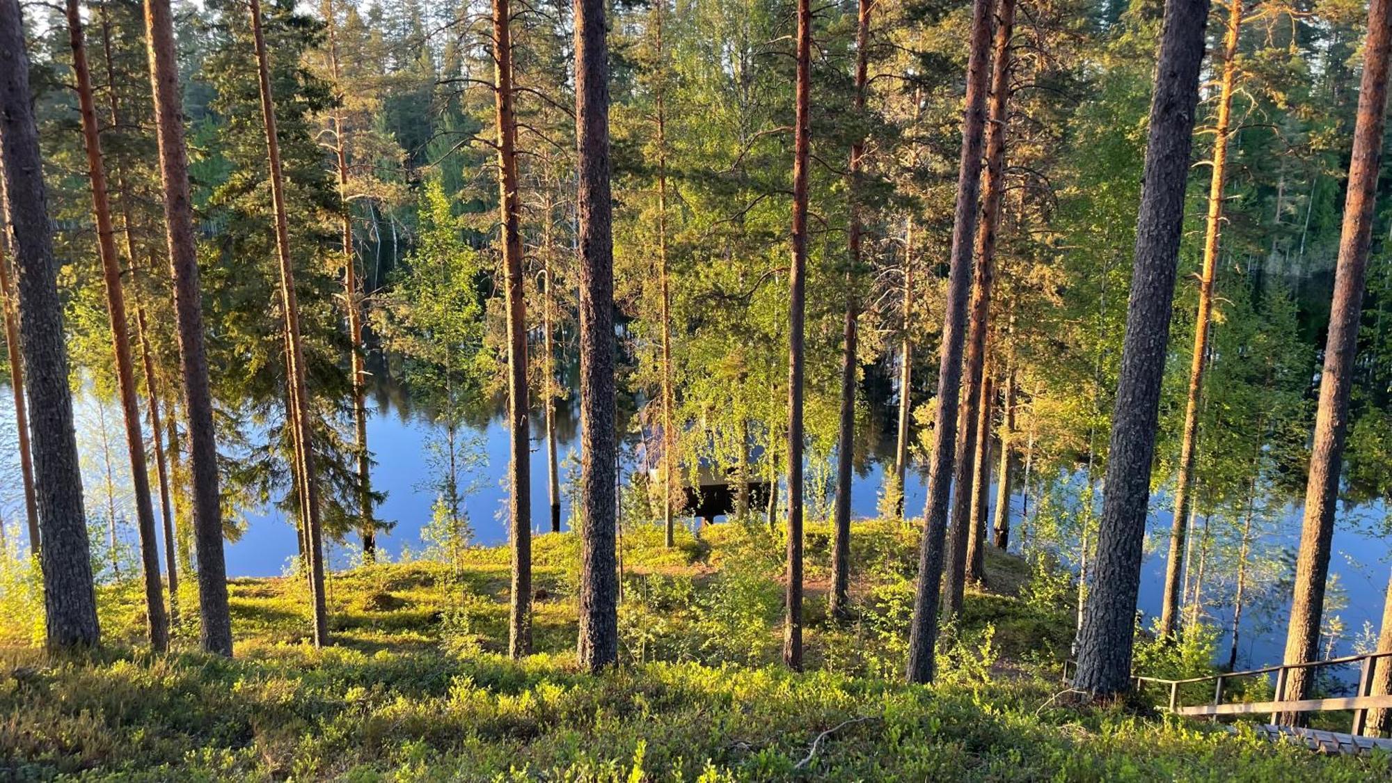 Ahvenlampi Camping Saarijärvi Exterior foto