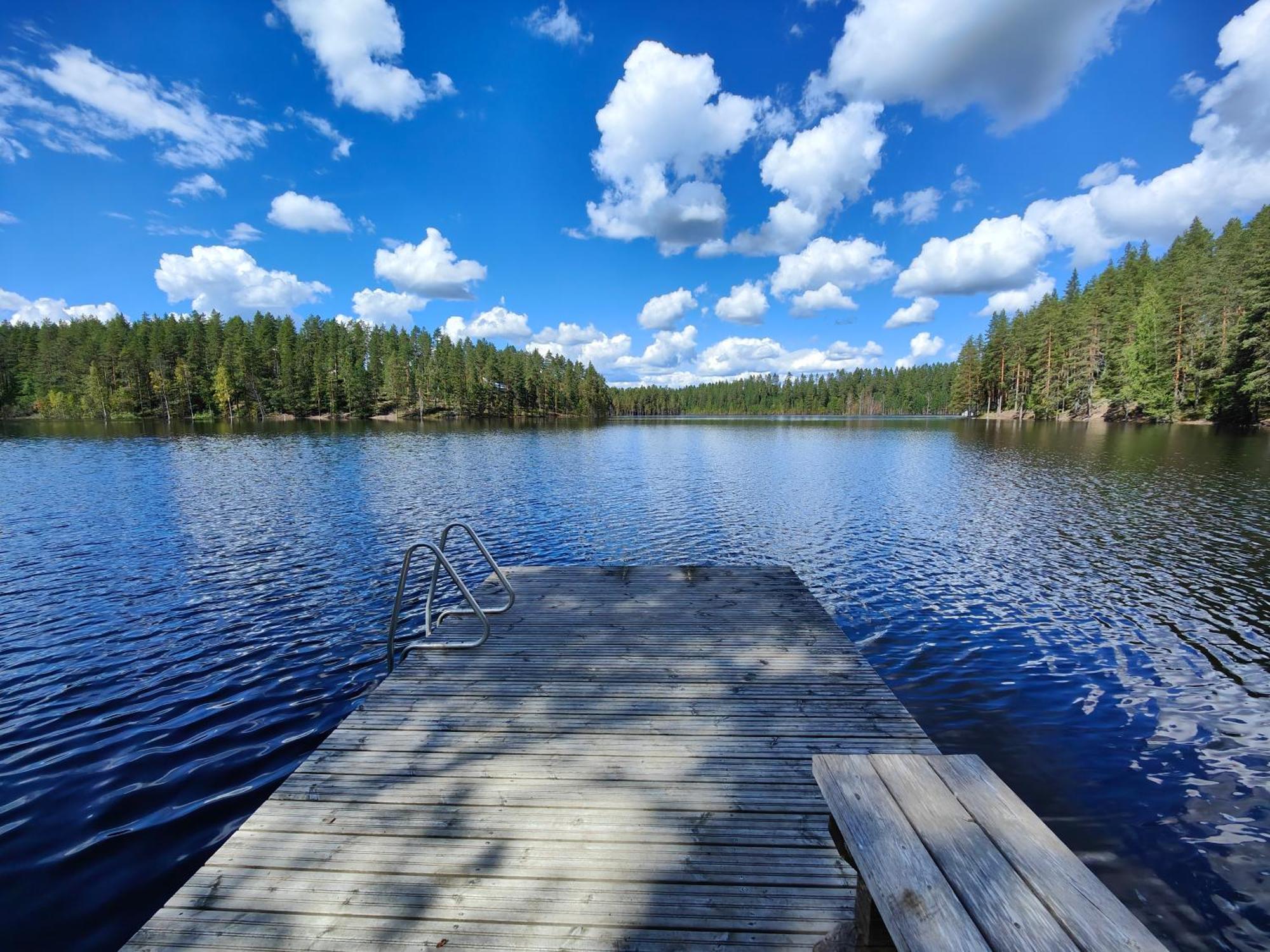 Ahvenlampi Camping Saarijärvi Exterior foto