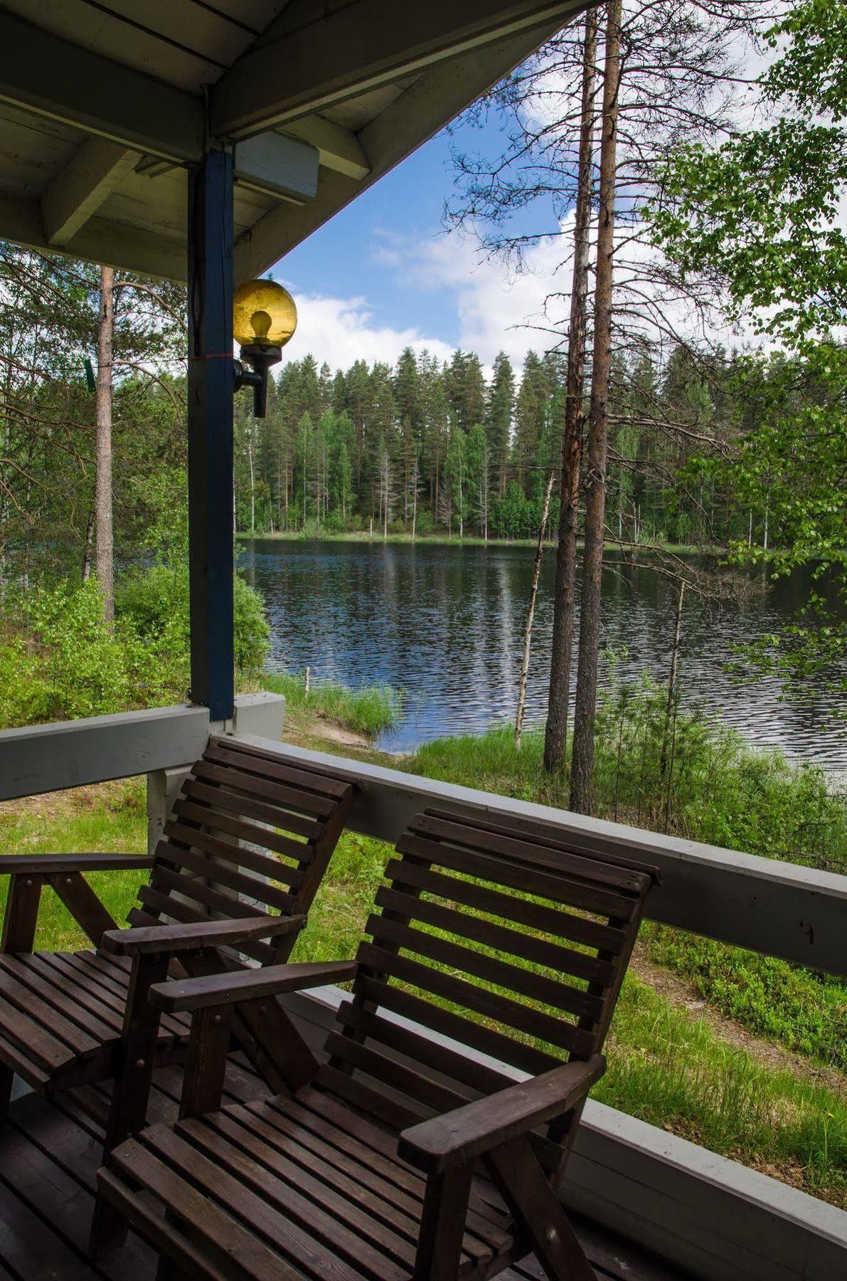 Ahvenlampi Camping Saarijärvi Exterior foto