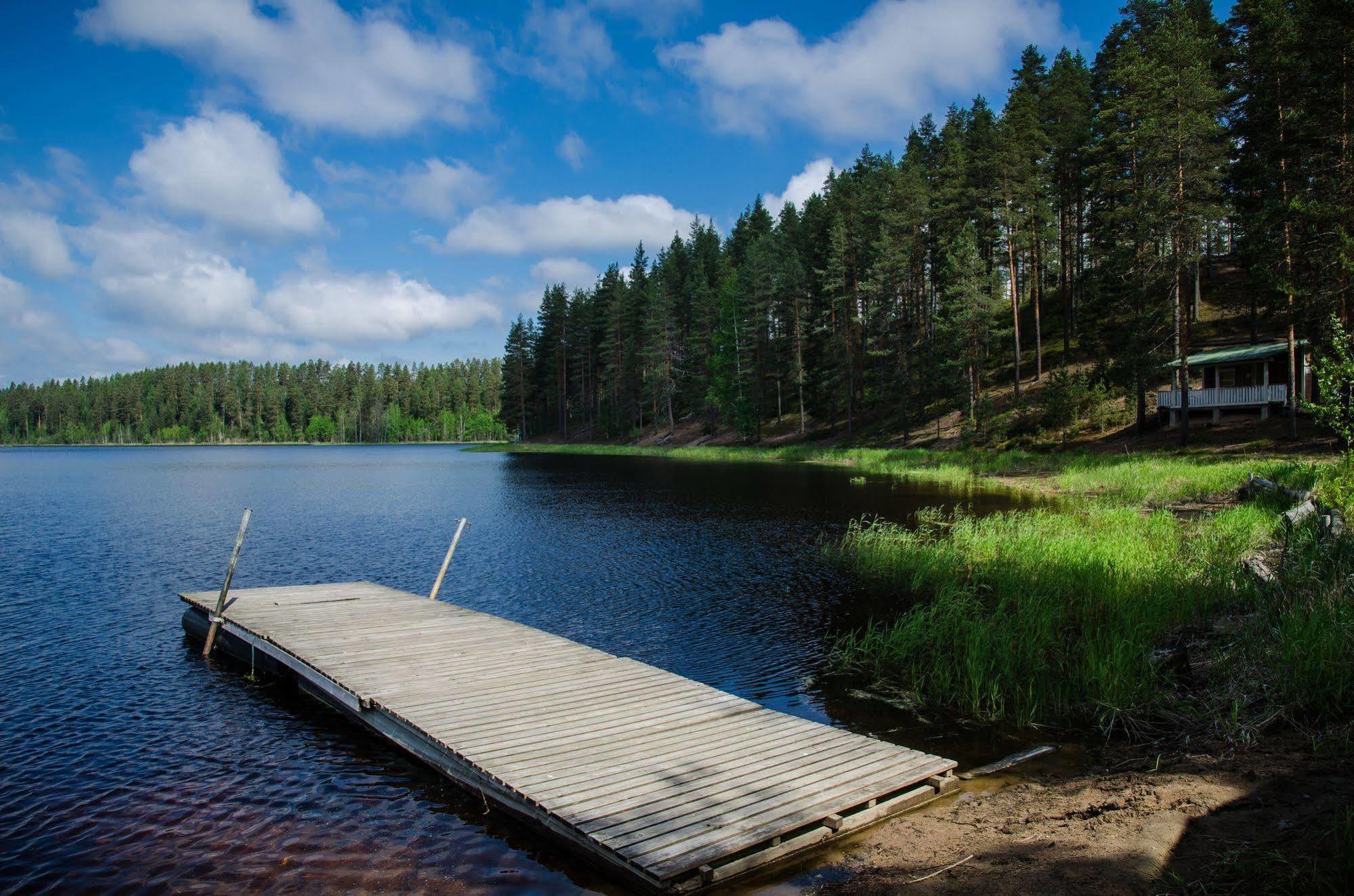 Ahvenlampi Camping Saarijärvi Exterior foto